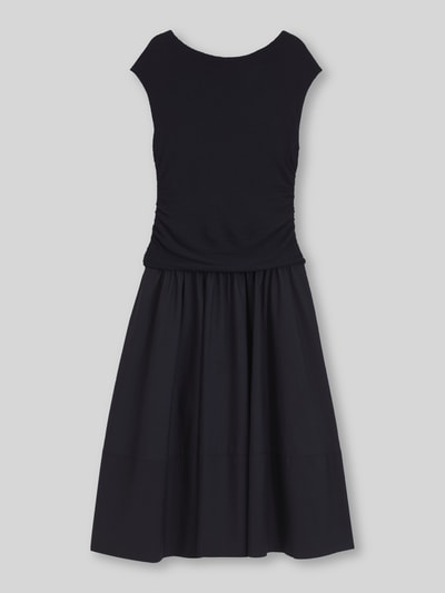 BOSS A-Linien Freizeitkleid aus Viskose-Mix  Marine 2