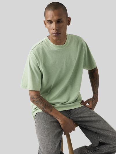 Levi's® Relaxed Fit T-Shirt aus reiner Baumwolle Hellgruen 3