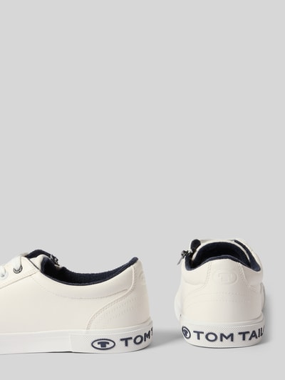 Tom Tailor Low Top Sneaker mit Label-Detail Weiss 2