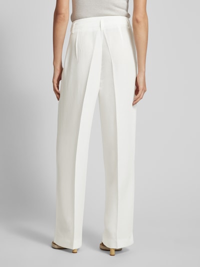 Raffaello Rossi Broek in effen design, model 'MAYLA' Offwhite - 5