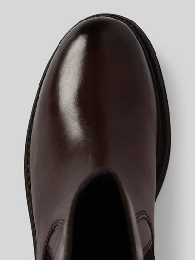 Marc O'Polo Chelsea boots van runderleer, model 'COSI' Donkerbruin - 3