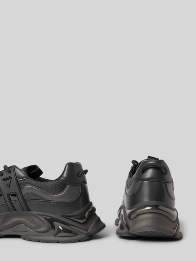 Guess Sneaker mit Schnürung und profilierter Sohle Modell 'BELLU' Black 2