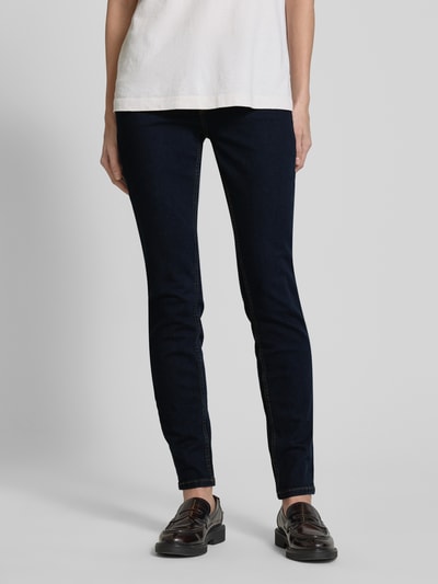 Marc O'Polo Skinny fit jeans met labeldetails Jeansblauw - 4