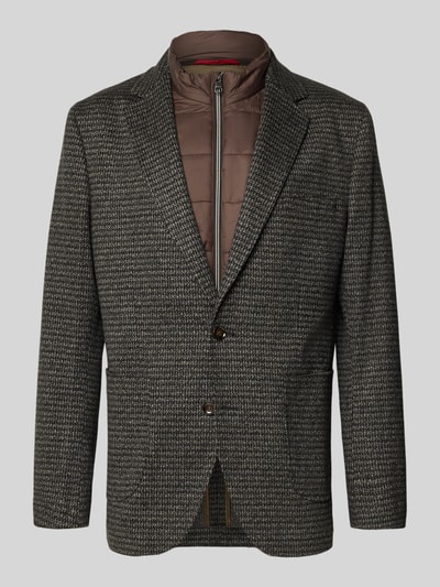 Cinque Regular Fit Sakko mit Innenjacke Modell 'DATI' Dunkelbraun 2