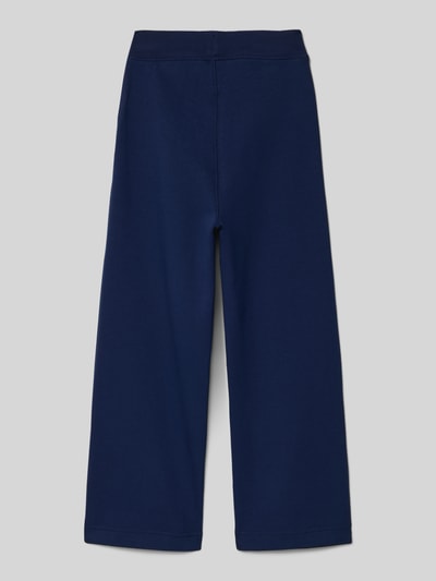 Productfoto, Regular Fit Sweatpants aus Baumwoll-Mix van Polo Ralph Lauren Teens in effen donkerblauw, elastische tailleband met trekkoord, zijzakken, logo-stiksel, sweatstof van katoenmix.