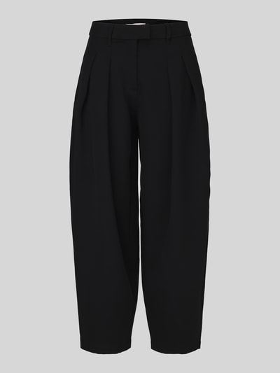 ONLY Barrel Fit Bundfaltenhose aus reiner Baumwolle Modell 'KIRSY' Black 2