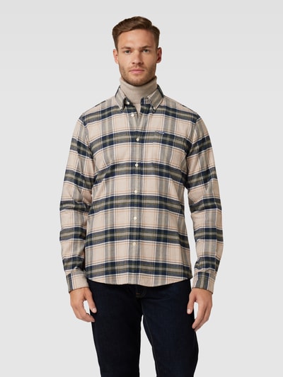 Barbour Koszula casualowa ze wzorem w kratkę model ‘Betsom’ Piaskowy 4