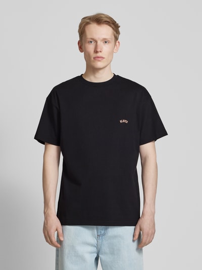 BLKVIS T-Shirt mit Label-Stitching Modell 'ART LOGO' Black 4