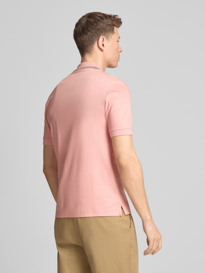 BOSS Slim Fit Poloshirt aus reiner Baumwolle Modell 'PENROSE' Hellrosa 5