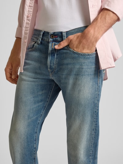 Replay Tapered Fit Jeans mit 5-Pocket-Design Modell 'DERRYCK' Jeansblau 3
