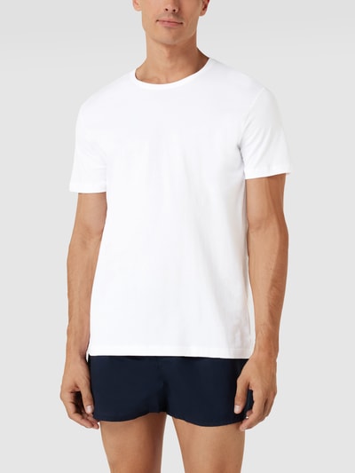 BOSS T-Shirt mit Rundhalsausschnitt im 2er-Pack Modell 'ComfortS' Weiss 1