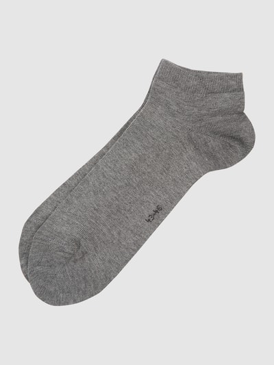 Falke Sneakersocken im 2er-Pack Modell 'Happy' Silber Melange 1