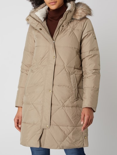 Lauren Ralph Lauren Daunenmantel mit abnehmbarer Kapuze  Beige 4