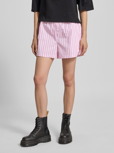 LeGer by Lena Gercke Shorts mit elastischem Bund Modell 'Farine' Pink 4