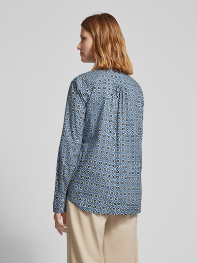 Marc O'Polo Blouse met tuniekkraag Rookblauw - 5