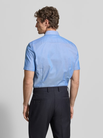 Jake*s Slim Fit Business-Hemd aus Baumwolle mit Kentkragen Royal 5