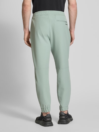 BOSS Green Hose mit elastischem Bund Modell 'Flex' Mint 5