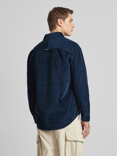 Tommy Jeans Relaxed fit vrijetijdsoverhemd met kentkraag en borstzak Marineblauw - 5