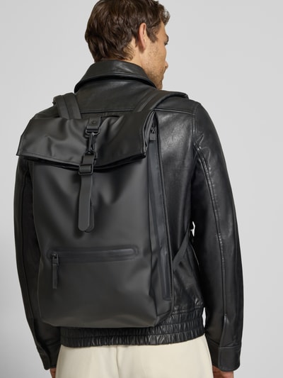 Rains Rucksack mit Logo-Detail Black 1