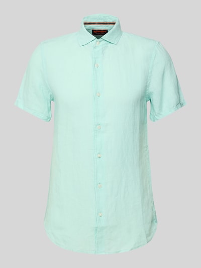 Superdry Regular Fit Freizeithemd aus reinem Leinen Mint 2