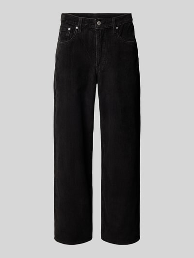 Levi's® Baggy Fit Cordhose im 5-Pocket-Design Modell 'METEORITE' Black 2