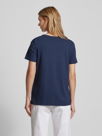 s.Oliver RED LABEL T-Shirt mit Motiv-Print Marine 5