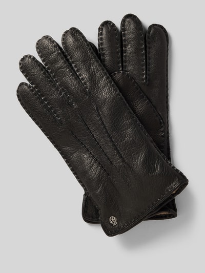 Roeckl Handschuhe mit Label-Detail BLACK 1
