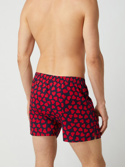 Deal Boxershort van katoen met all-over motief  Donkerblauw - 4