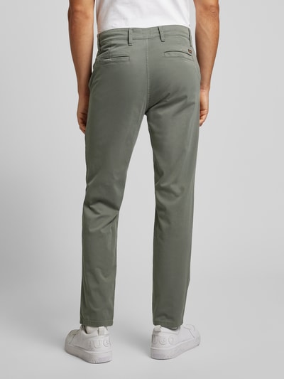 BOSS Orange Chino met Franse steekzakken Mintgroen - 5