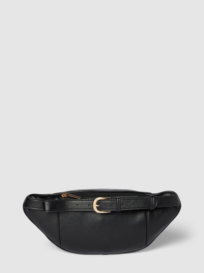 Liu Jo White Bauchtasche mit Label-Detail Black 5