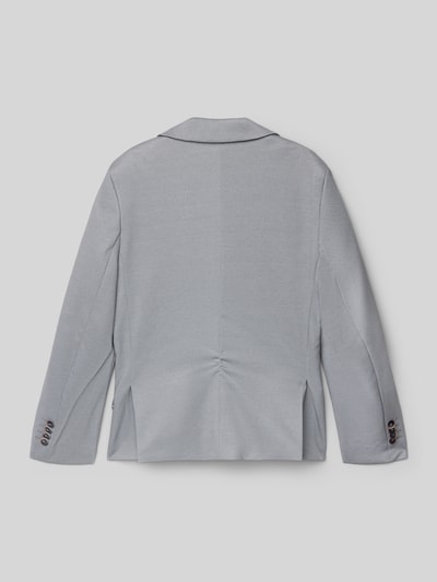 Produktfoto, hellgrauer Blazer mit Reverskragen von G.O.L., Material-Mix mit Viskose-Anteil, Rückansicht, Regular Fit, Kindergröße