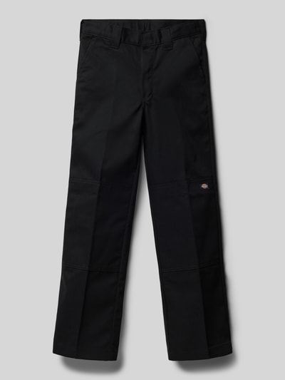 Dickies Stoffhose mit Label-Detail Black 1