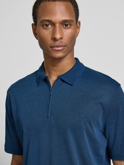 Christian Berg Men Poloshirt met polokraag Donkerblauw - 3