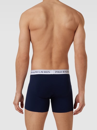 Polo Ralph Lauren Underwear Obcisłe bokserki z elastycznym paskiem z logo model ‘BOXER BRIEF-3 PACK’ Niebieski 4