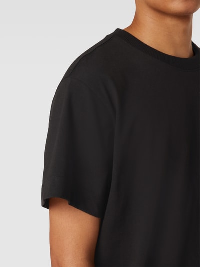 G-Star RAW T-Shirt mit Label-Detail Modell 'Essential loose' Black 3