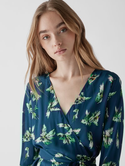 Diane von Furstenberg Wickelkleid in Maxilänge Jeans 6
