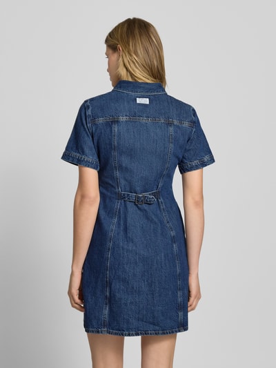 Levi's® Mini-jeansjurk met overhemdkraag Jeansblauw - 5