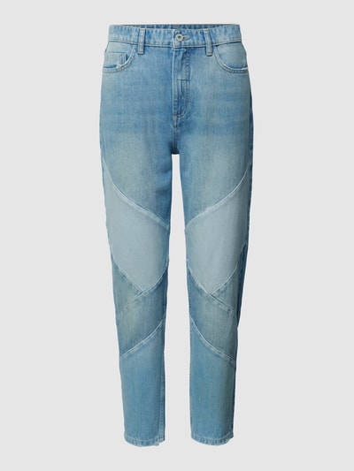 Jake*s Casual High Waist Jeans mit Ziernähten Jeansblau 2