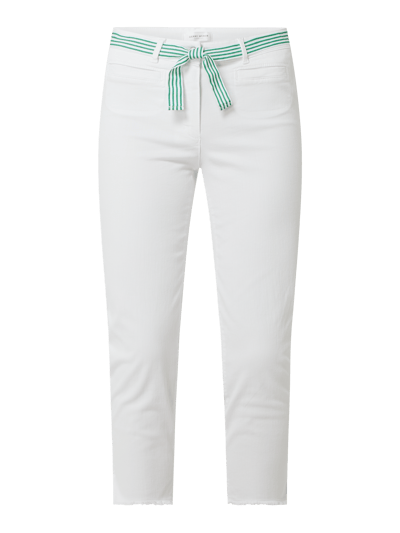 Gerry Weber Korte jeans met stretch  Wit - 2