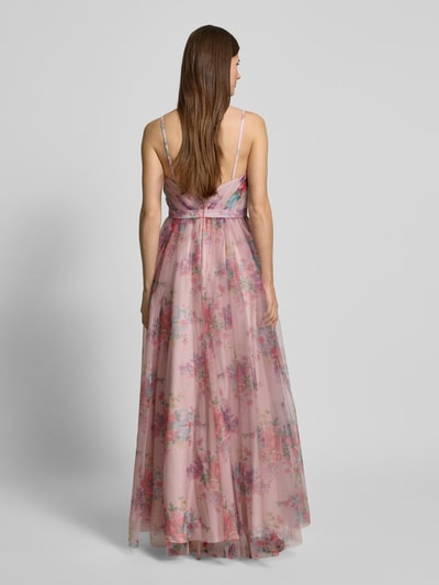 Hey Kyla Abendkleid mit tiefem V-Ausschnitt Rose 5