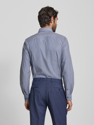 OLYMP Level Five Slim fit zakelijk overhemd met new-kentkraag Marineblauw - 5