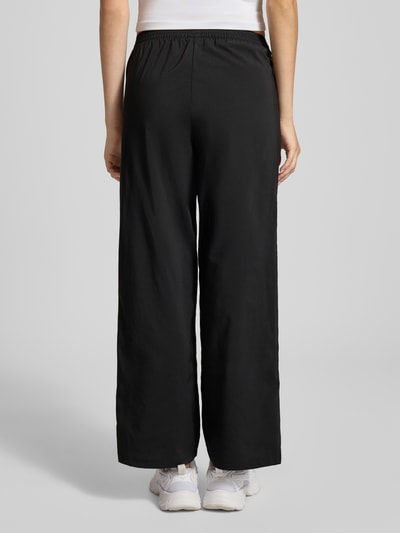 PUMA Wide Leg Sweatpants mit Logo-Detail Black 5