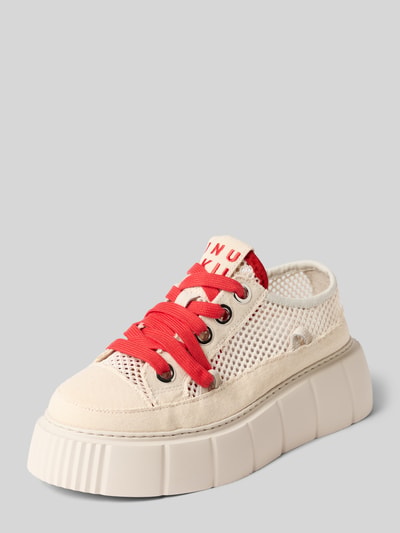 INUIKII Sneaker mit Plateau Modell 'Matilda' Offwhite 1