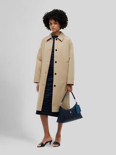 Tommy Hilfiger Henkeltasche in Leder-Optik Modell 'TH ICON SHOULDER BAG' Marine 1