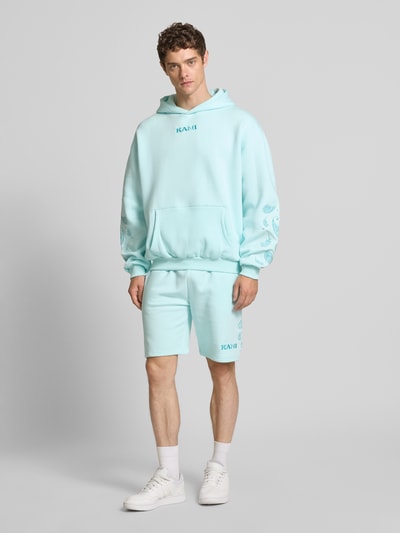 KARL KANI Hoodie met capuchon Oceaanblauw - 1
