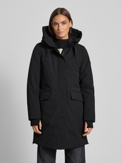 CARS JEANS Parka mit Pattentaschen Modell 'PINCY' Black 4