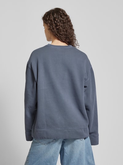 WEEKDAY Bluza oversized z okrągłym dekoltem Antracytowy 5