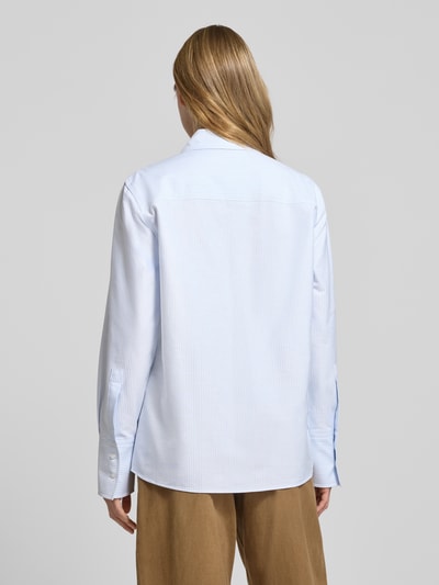 HUGO Oversized overhemdblouse van puur katoen, model 'ERSELIA' Lichtblauw - 5