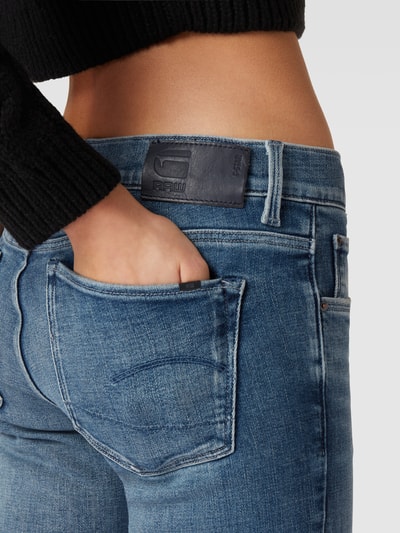 G-Star Raw Skinny Fit Jeans mit Label-Details Jeansblau 3