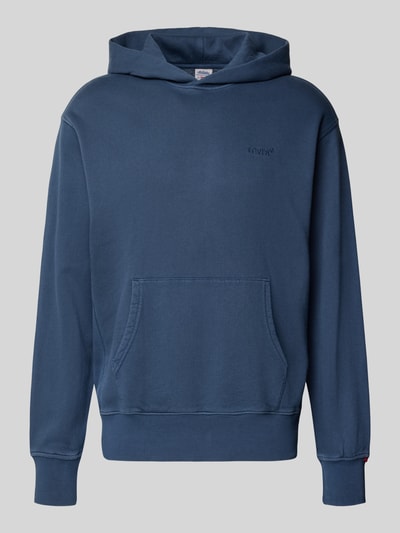 Levi's® Hoodie mit Känguru-Tasche und Label-Stitching Jeansblau 2